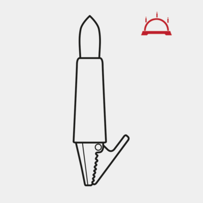 Schwibbogenkette mit Schaftkerze